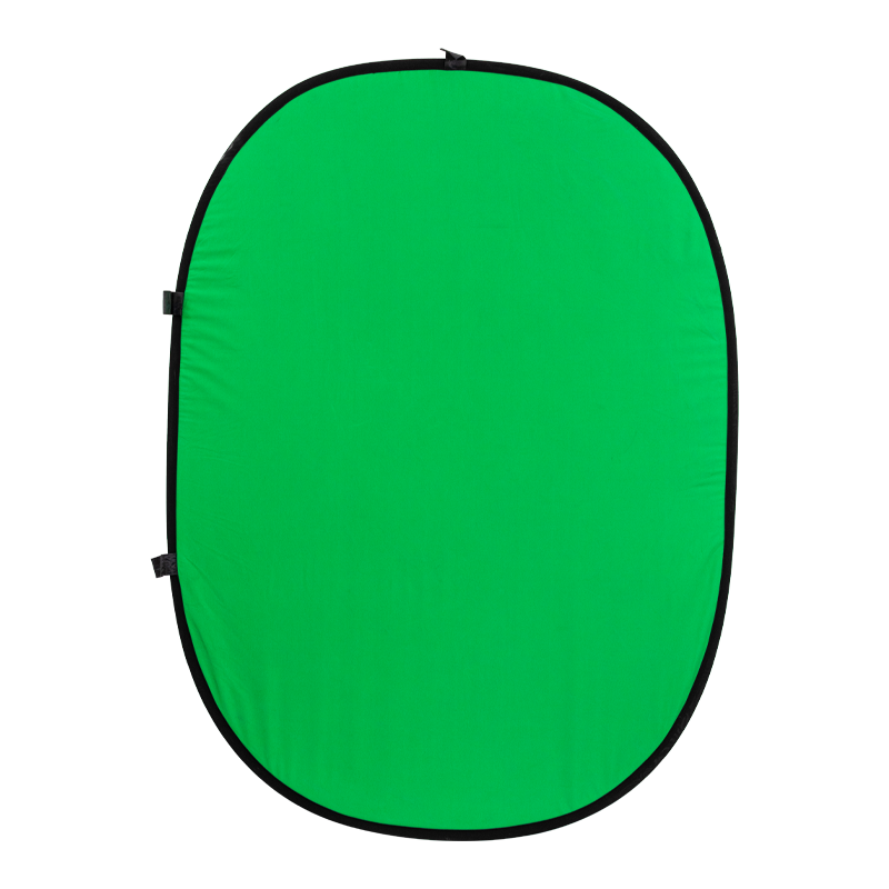 Tela de fondo de pantalla verde de fotografía en vivo portátil plegable